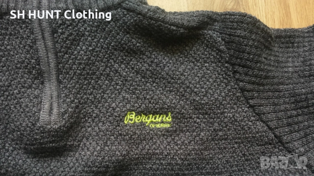 Bergans of NORWAY ULRIKEN Jumper 100% Merino Wool размер XL пуловер 100% Мерино вълна - 1689, снимка 5 - Екипировка - 52842268