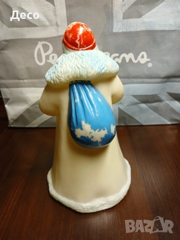 Стара руска играчка дядо Мраз., снимка 2 - Колекции - 53668780