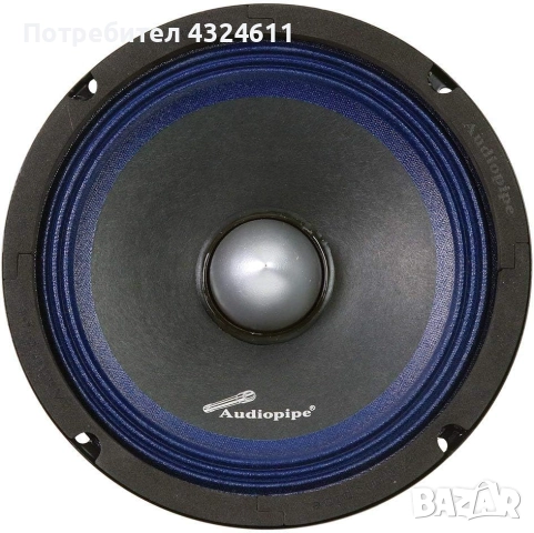 Високоговорител Audiopipe APMB-620PM, За ниски и средни честоти, 6", 250W Max, снимка 2 - Аксесоари и консумативи - 51486977