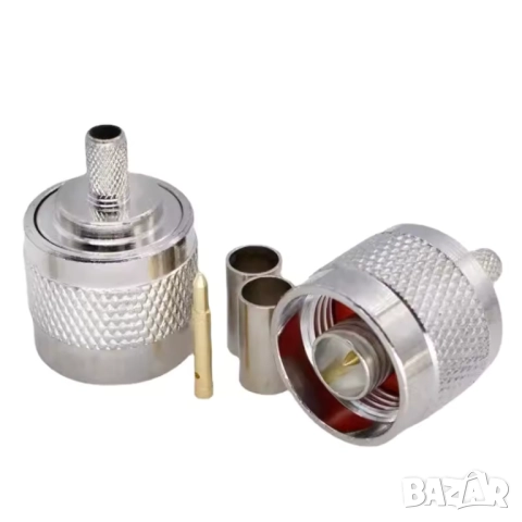 Конектор за крипмване N Male, снимка 5 - Кабели и адаптери - 51930328