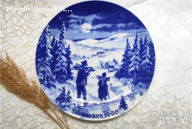 Декоративни чинии Lichte Porcelain, Германия, снимка 3 - Други ценни предмети - 47123088