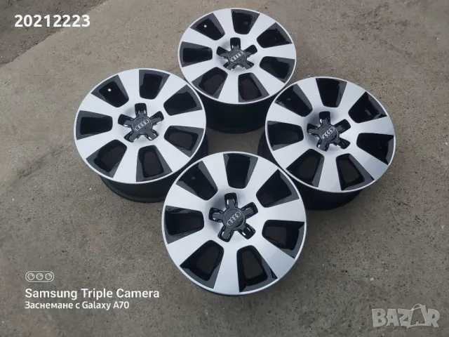 4 броя алуминиеви джанти за Audi A4,A6 16, снимка 4 - Гуми и джанти - 49622549