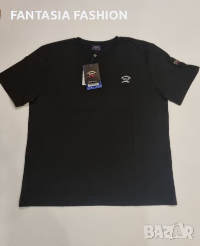 Mъжки тениски Батал 4XL/5XL/6XL Paul Shark, снимка 2 - Тениски - 45566625