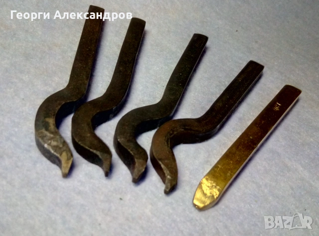 Комплект 5 Стари Златарски Инструмента Пунсон за Маркиране на ЗЛАТО 9 10 14 18 и 22 Карата, снимка 3 - Антикварни и старинни предмети - 53938329