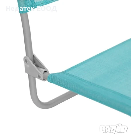 Плажен стол, Тюркоаз, 45x47x49см., снимка 2 - Къмпинг мебели - 50458084