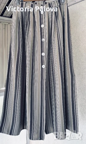 Модерна атрактивна  пола лен и вискоза Германия, снимка 13 - Поли - 50455297