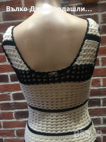 Рокля плетиво Guess, размер XS/S, снимка 5 - Рокли - 53150773