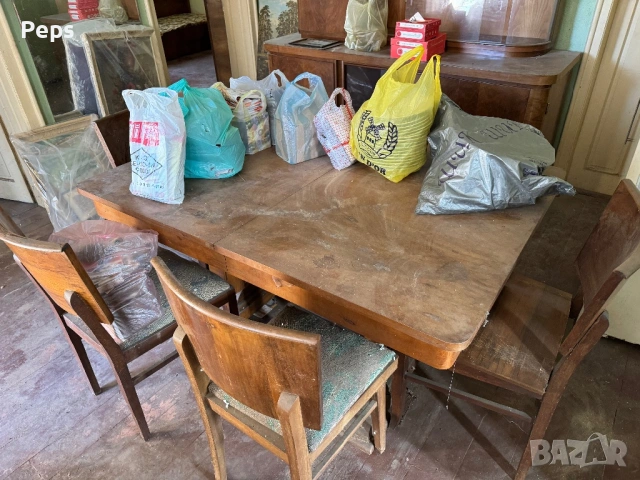 Старинни Автентични мебели Маса Гардероб Бюфет Нощно шкафче врати, снимка 7 - Антикварни и старинни предмети - 53896861