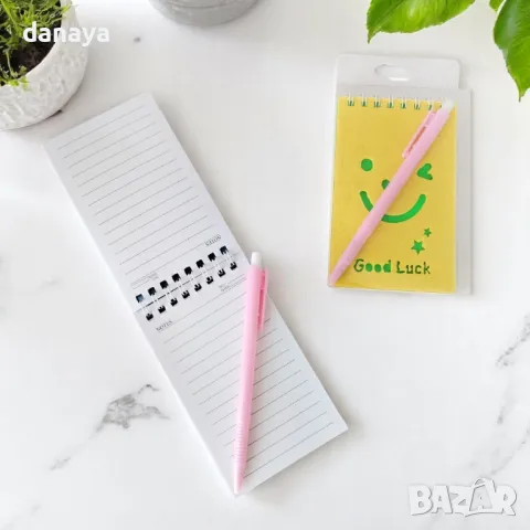 5896 Тефтерче с химикалка и филцова корица