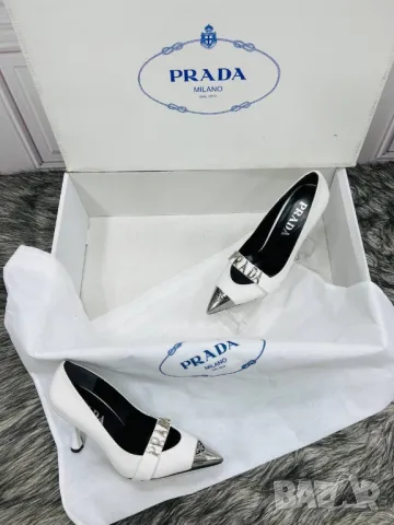 дамски обувки на ток prada , снимка 2 - Дамски обувки на ток - 46885455