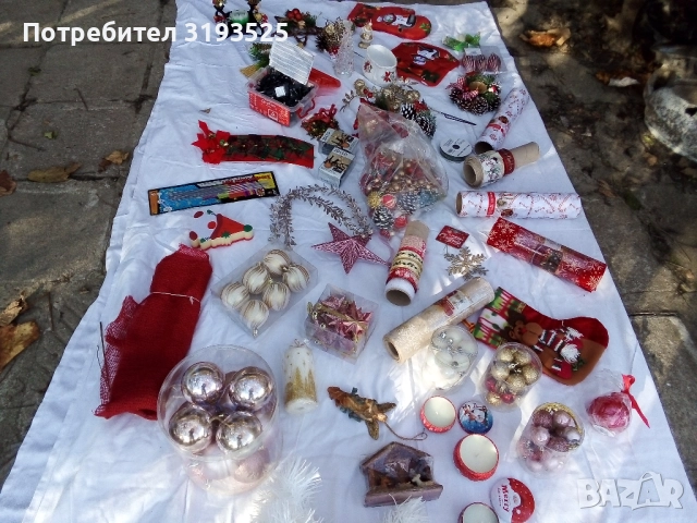 Коледна новогодишна украса, снимка 2 - Декорация за дома - 52178834