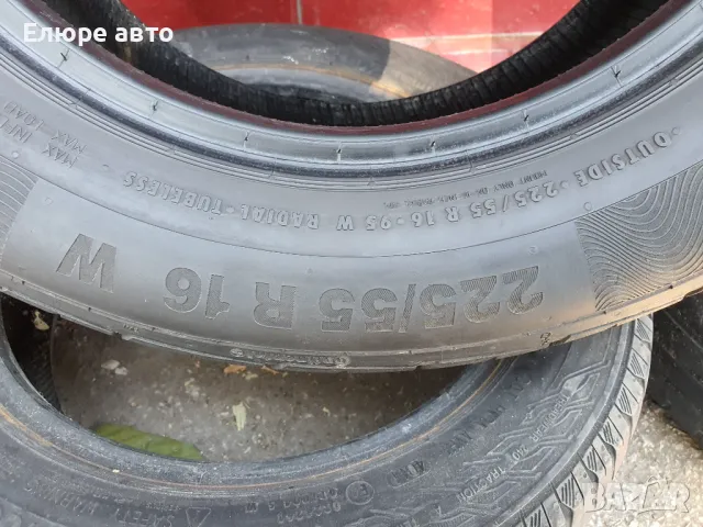 2бр. летни гуми Континентал 225/55R16"95W., снимка 8 - Гуми и джанти - 46938849