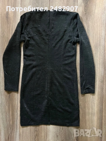 Дамска рокля с блестящ ефект, снимка 5 - Рокли - 54087590