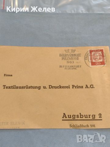 Стар пощенски плик с марки и печати Германия за КОЛЕКЦИЯ ДЕКОРАЦИЯ 26583, снимка 1 - Филателия - 46261436