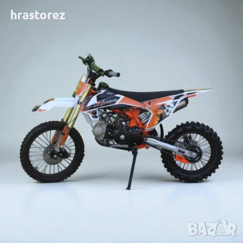 Бензинов Кросов Мотор ”ЕНДУРО” 125cc - Топ Цена - 1740 лв., снимка 6 - Мотоциклети и мототехника - 51384678