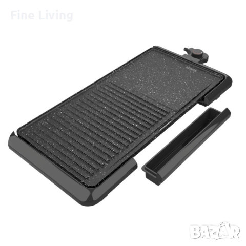 Бездимна електрическа скара Muhler, мраморно покритие, 2200W, снимка 5 - Скари - 52151963