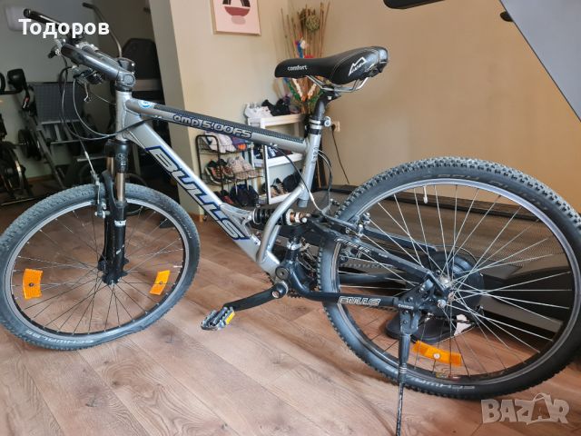 Планински алуминиев велосипед с двойно окачване  BULLS, снимка 1 - Велосипеди - 45395766