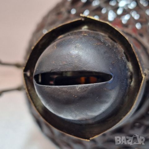 Стара газена лампа с огледало, снимка 16 - Антикварни и старинни предмети - 45432498