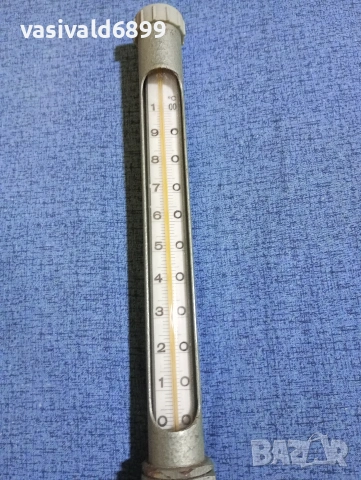 Промишлен термометър от минус 10 до плюс 100 градуса по Целзий , снимка 2 - Други машини и части - 53843670