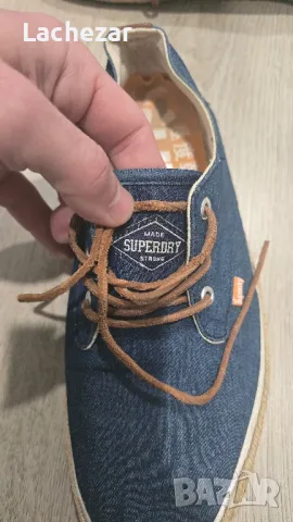 мокасини дънкови Super Dry 43 , снимка 3 - Маратонки - 49297603