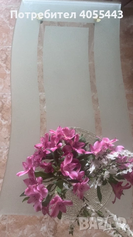 Холна масичка от стъкло, снимка 2 - Маси - 53945975