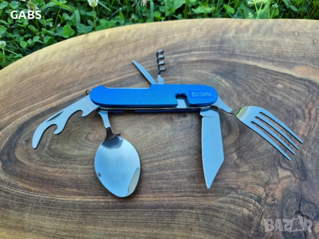 Туристически комплект за хранене България 6 в 1,четири цвята, снимка 3 - Екипировка - 51267517