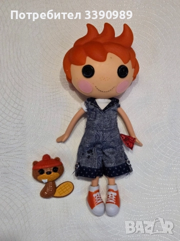 Голяма кукла Лалалупси Момченце с лунички Lalaloopsy 40 лв.