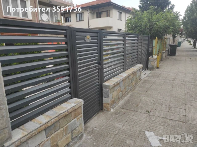 Огради,парапети, портали,навеси, гаражи и други  от ковано,гладко желязо и ламели , снимка 5 - Гаражни врати - 53721056