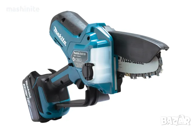 Акумулаторен верижен трион DUC101Z 18 V 1xBL1830B Makita, снимка 7 - Градинска техника - 48085524