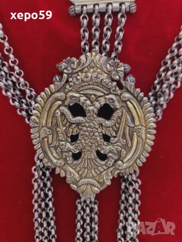 Огромен стар сребърен накит в отлично състояние , 3 900 лв, снимка 12 - Антикварни и старинни предмети - 52272913