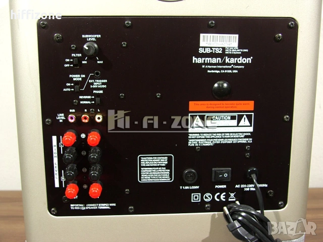  Субуфер Harman/kardon sub ts2 , снимка 5 - Тонколони - 53393503