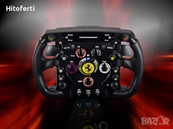Състезателен волан Thrustmaster F1 (съвместим с PS5, PS5 Pro, PS4, XBOX Series X/S, One, PC), снимка 3 - Джойстици и геймпадове - 53752513