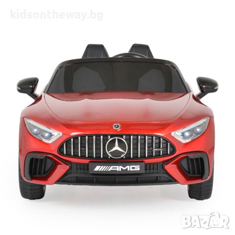 Акумулаторна кола Mercedes-Benz DK- SL63 червен, снимка 2 - Детски велосипеди, триколки и коли - 46387790