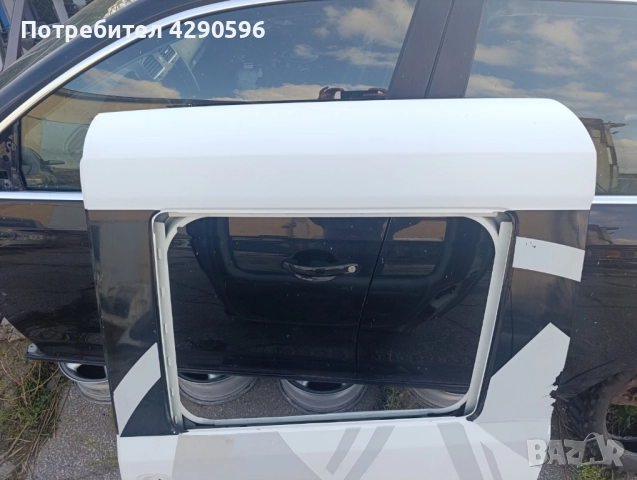 Врата задна лява за Fiat Doblo / Opel Combo / Добло / Комбо , снимка 4 - Части - 52167741