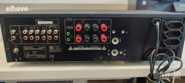 Стерео усилвател KENWOOD KA-2060R#1, снимка 8 - Ресийвъри, усилватели, смесителни пултове - 51016815