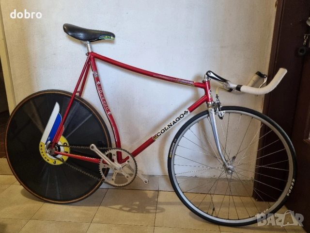 colnago master crono pista часовникарска рогатка, бегач , снимка 16 - Велосипеди - 50678664