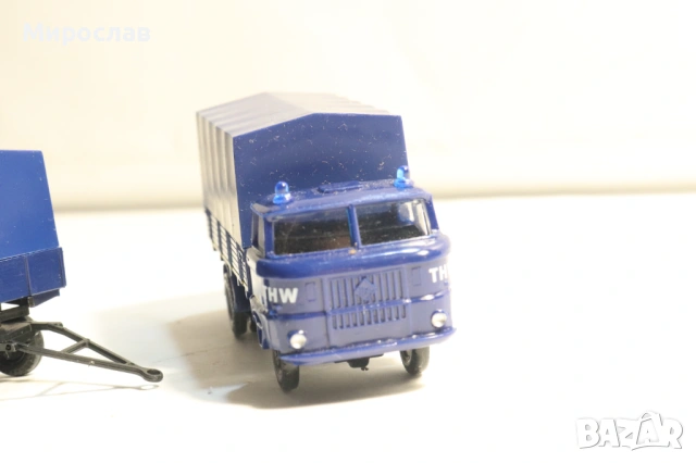 S.E.S. H0 1/87 IFA ИФА КАМИОН МОДЕЛ КОЛИЧКА ИГРАЧКА, снимка 7 - Колекции - 53813495