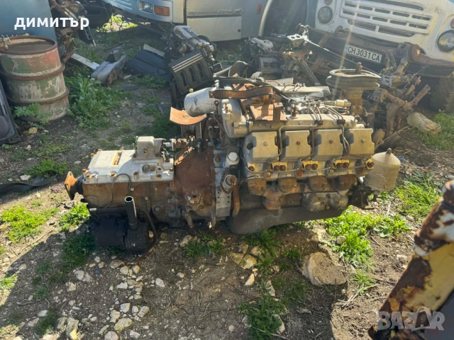 двигател и скоростна кутия за камаз 5511 kamaz 5511 на части , снимка 2 - Части - 54295418