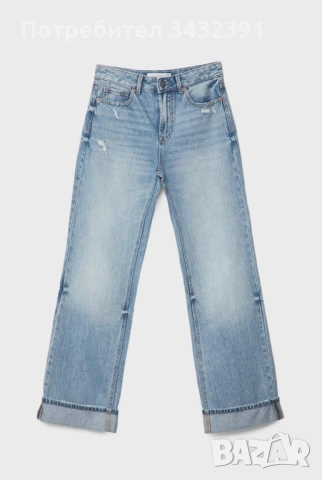 Дамски дънки STRADIVARIUS D 92, снимка 3 - Дънки - 54208120