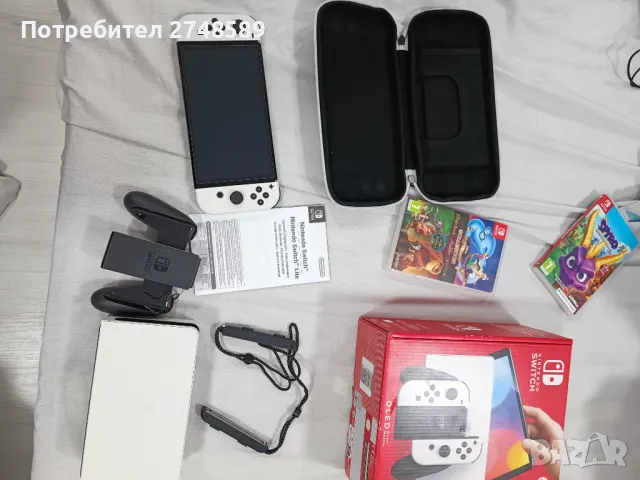 Продавам конзола Nintendo switch OLED , снимка 2 - Nintendo конзоли - 49026903