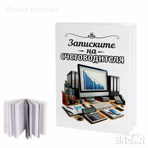 Бележник "Записките на СЧЕТОВОДИТЕЛЯ", снимка 1 - Декорация за дома - 46681688