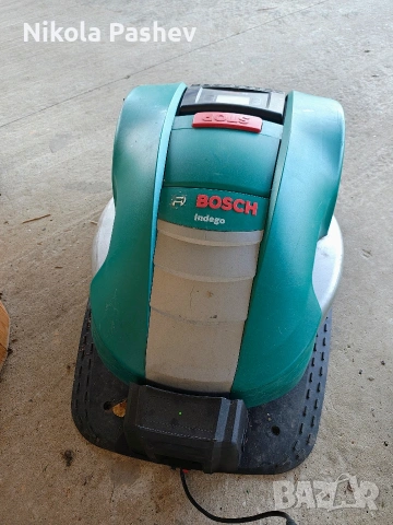 Bosch indego за части или ремонт , снимка 3 - Градинска техника - 54179874
