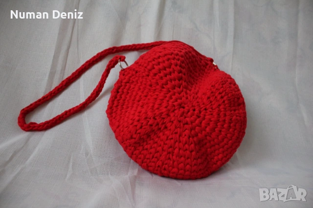 Плетена дамска чанта
