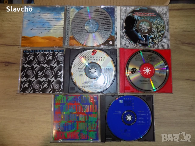 Компакт дискове на рок групата - The Rolling Stones/ 5 албума/ 5 БРОЯ, снимка 2 - CD дискове - 37954236