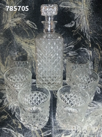 Сервиз за уиски от соца 