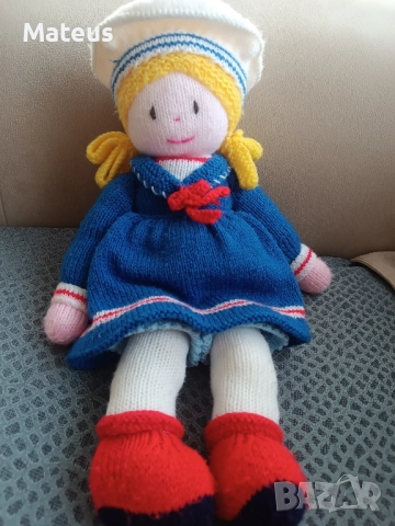 Плетена моряшка кукла Шерлот, снимка 2 - Кукли - 51457231