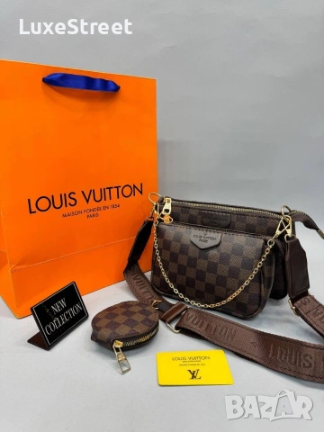 Louis VUITTON 🤍Дамски Чанти , снимка 8 - Чанти - 53724372