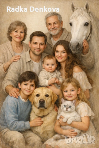 Рисувам портрети по снимка, снимка 11 - Други услуги - 53670155