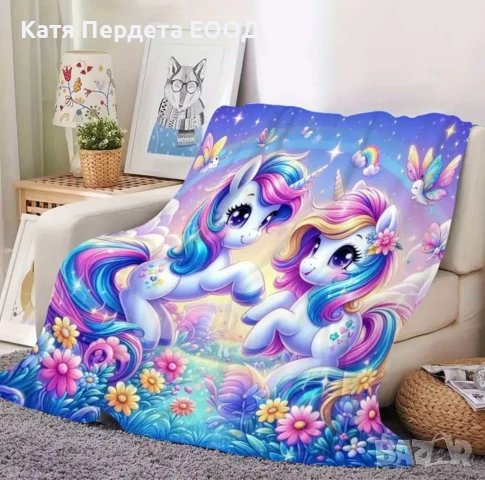 3D детско одеяло 150/200, снимка 2 - Спално бельо и завивки - 50838675