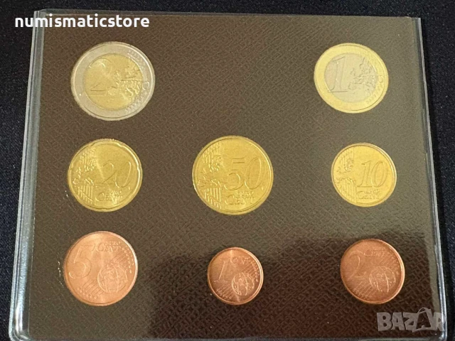 Ватикана 2023 г. - комплектен сет от 1 цент до 2 евро BU, снимка 7 - Нумизматика и бонистика - 50729787